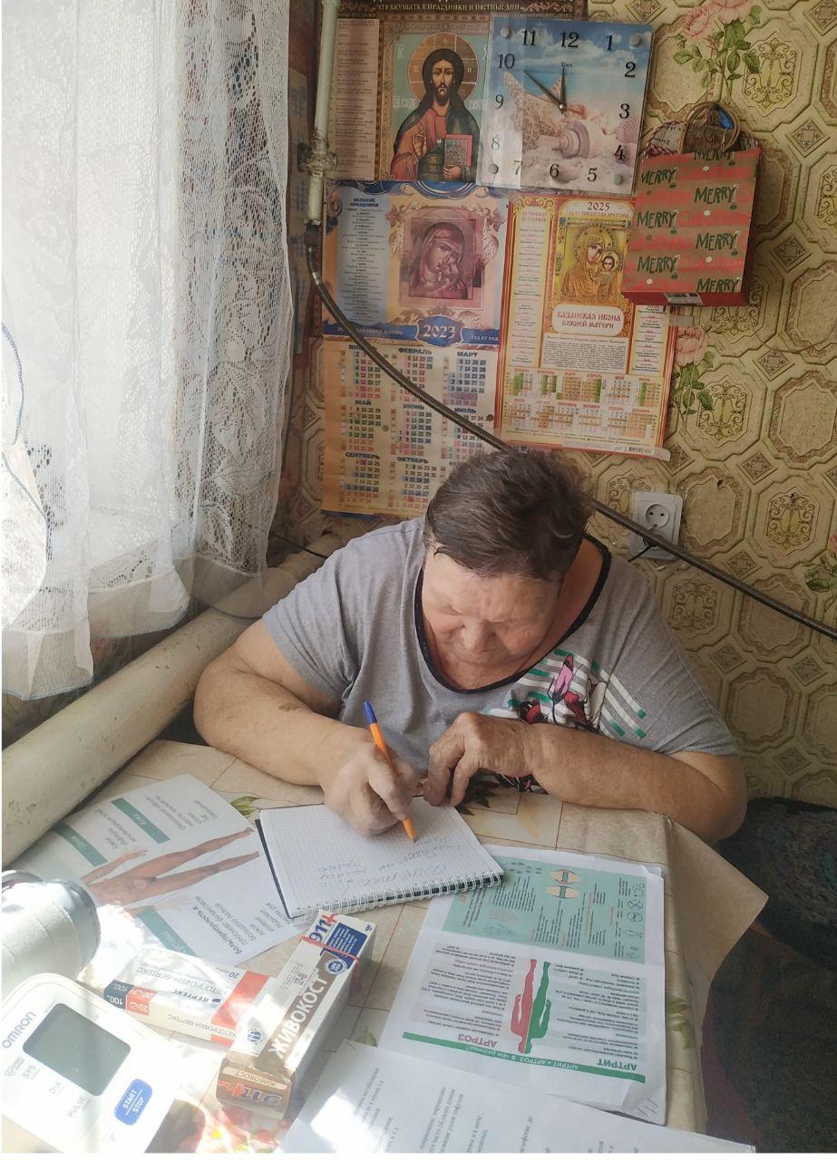 Медицинские сестры провели профилактические беседы с получателями социальных услуг