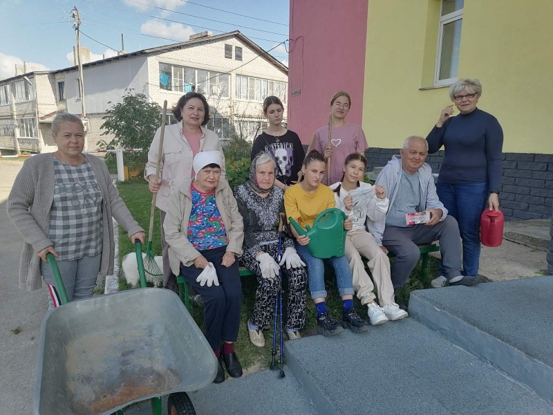 Волонтерский отряд «Лучики добра» в гостях в Спецжилдоме