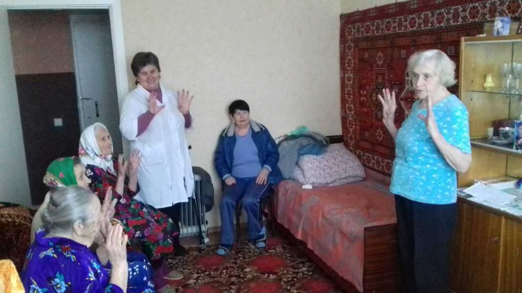 Беседа с фельдшером в отделении