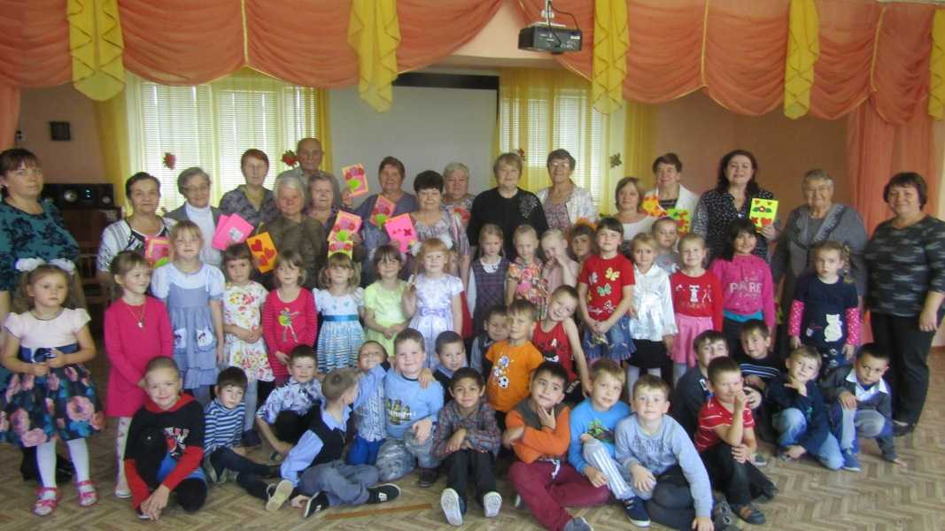 Встреча наших отдыхающих с воспитанниками д/с
